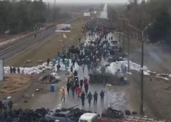 ენერგოდარის მოსახლეობამ რუსული ჯარი ქალაქში არ შეუშვა