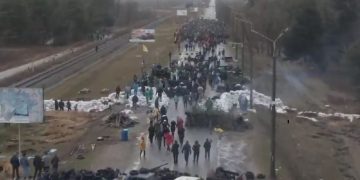 ენერგოდარის მოსახლეობამ რუსული ჯარი ქალაქში არ შეუშვა