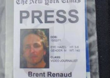ოკუპანტების თავდასხმას New York Times-ის ყოფილი ვიდეორეპორტიორი ემსხვერპლა