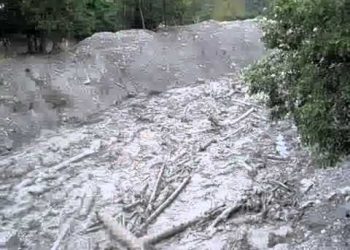 სტიქია რაჭაში – ამბროლაურში ღვარცოფი ჩამოწვა