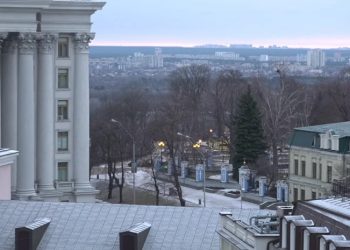 კიევში ძლიერი აფეთქება მოხდა