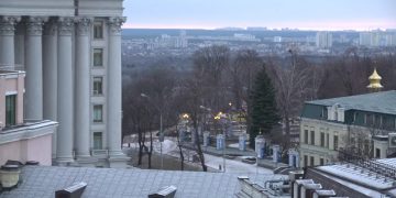 კიევში ძლიერი აფეთქება მოხდა