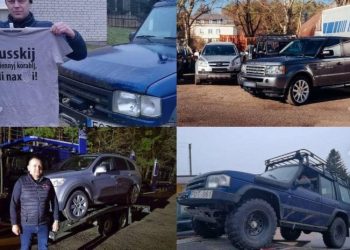 ლიეტუვას ათობით მოქალაქემ საკუთარი მაღალი გამავლობის მანქანები უკრაინის თავდაცვის ძალებს გაუგზავნა