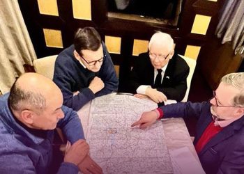 სამი ევროპული ქვეყნის პრემირი კიევში ჩავიდა – ისტორიული კადრი