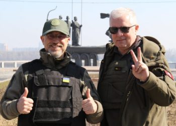 “პირველი თავდაცვის მინისტრი ვარ, რომელიც ომის დაწყების შემდეგ უკრაინაში ჩავიდა” – ანუშაუსკასი