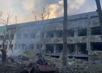 მარიუპოლში რუსმა სამხედროებმა ბავშვთა საავადმყოფო დაბომბეს