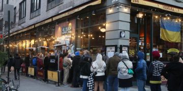 “ამერიკელების თანადგომა უკრაინელებს. “- ფოტოს ამერიკაში მცხოვრები ქართველი ავრცელებს