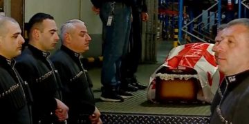 უკრაინაში დაღუპული ქართველი მებრძოლი დავით გობეჯიშვილი სამშობლოში ჩამოასვენეს