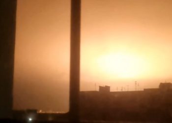 აფეთქებები ხერსონის აეროპორტთან