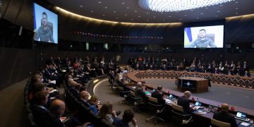 “დარწმუნებული ვარ, ნატოს კარგად ესმის,  რომ რუსეთი უკრაინაზე შეჩერებას არ აპირებს” – ზელენსკი დრევანდელ სამიტზე