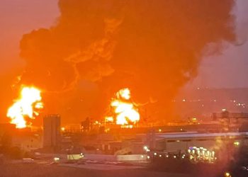 რუსეთის ქალაქ ბელგოროდში ნავთობის საწყობს ცეცხლი გაუჩნდა