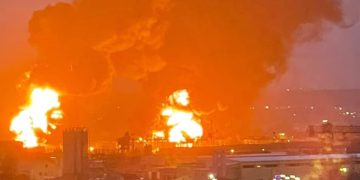 რუსეთის ქალაქ ბელგოროდში ნავთობის საწყობს ცეცხლი გაუჩნდა