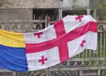 ოზურგეთში ილია თაყაიშვილს ალტ–ინფოს წარმომადგენლებმა ბანერის დაზიანების გამო უჩივლეს