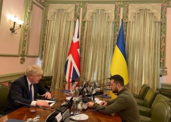 ბორის ჯონსონი კიევში ჩავიდა