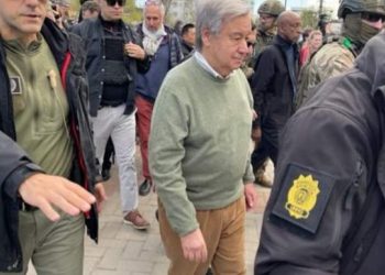 21-ე საუკუნეში ომი აბსურდია, ბოროტებაა – გუტერეში ბოროდიანკაში ჩავიდა