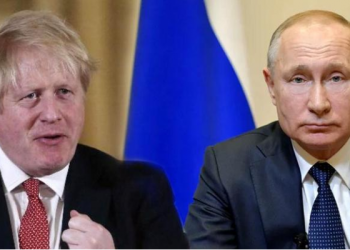 როგორ შეძლებ ნიანგთან მოლაპარაკებას, როცა მას შენი ფეხი ყბაში აქვს? — ჯონსონი პუტინზე