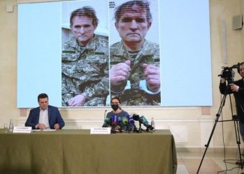 მედვედჩუკის ცოლმა უკრაინელებს მეუღლის წამებაში დასდო ბრალი