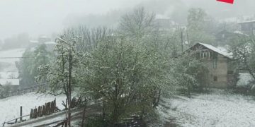 ხულოში თოვს