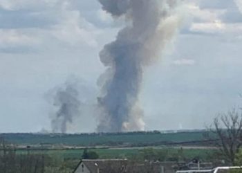 აფეთქება ბელგოროდში – წინასწარი ინფორმაციით, ცეცხლი იმ ადგილას გაჩნდა, სადაც საბრძოლო მასალის საწყობია