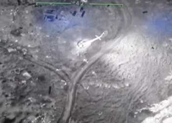 კუნძულ ზმეინზე უკრაინის ​შეიარაღებულმა ძალებმა რუსული ვერტმფრენი გაანადგურეს