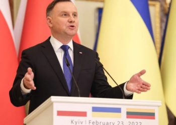 პოლონეთის პრეზიდენტი უკრაინაში ჩავიდა