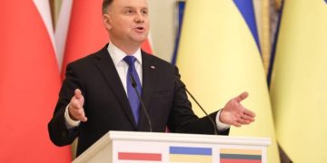 პოლონეთის პრეზიდენტი უკრაინაში ჩავიდა