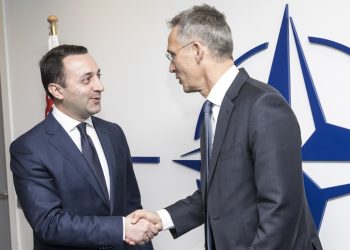 ირაკლი ღარიბაშვილის სტოლტენბერგთან შეხვედრა, მის საცხოვრებელ რეზიდენციაში შედგა