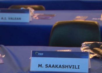 ევროპის სახალხო პარტიის ყრილობა – სააკაშვილის სკამი