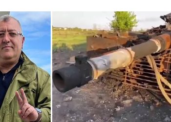 “ჯაველინით გადუდგება პარტიზანი: – მხოლოდ ერთხელ მოგარჭობო, სულიკო!..” – ბერულავა