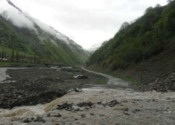 უკანაფშავის ადმინისტრაციული ერთეულის საავტომობილო გზაზე მეწყერი ჩამოწვა