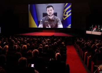 ზელენსკი კანის კინოფესტივალის გახსნაზე სიტყვით გამოვიდა