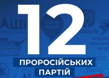 უკრაინაში 12 პრორუსული პარტია აიკრძალა