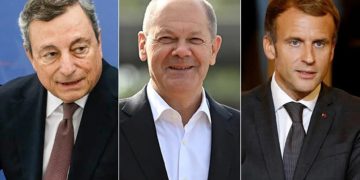 ემანუელ მაკრონი, ოლაფ შოლცი და მარიო დრაგი უკრაინაში 16 ივნისს ჩავლენ
