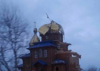 რუსმა ოკუპანტებმა სვიატოგორსკის ლავრა დაბომბეს