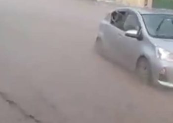 სტიქია საგურამოში – ვიდეო