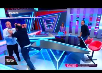 (ვიდეო) ჩხუბი პირდაპირ ეთერში – გიორგი გუგავა და პაატა მანჯგალაძე ერთმანეთს დაუპირისპირდნენ
