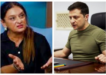„ახლა, ამ მასხარას ხომ უნდა აახიო ის ჩაკაიფებული სიფათი?!“ – ხათუნა ხოფერია ზელენსკიზე