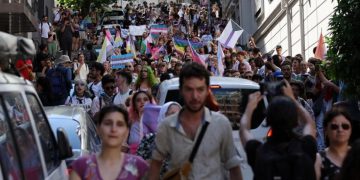 სტამბოლში LGBTQ აქციაზე 200 ადამიანი დააკავეს