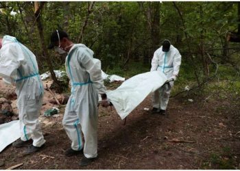 კიევის პოლიციამ ბუჩაში კიდევ ერთი სამარხი იპოვა