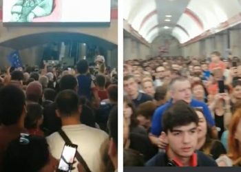 ამაღელვებელი კადრები მეტროსადგურ “თავისუფლებიდან” – რა ვიდეო მოაწოდეს “ალიას”