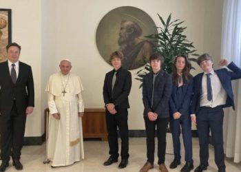 ილონ მასკი რომის პაპს შეხვდა