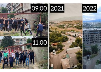 “ინვესტორმა მუხიანში “კუნთმაგარი” ბიჭები მოიყვანა” – ვიდეო და ფოტო – “ჩემი ქალაქი მკლავს”