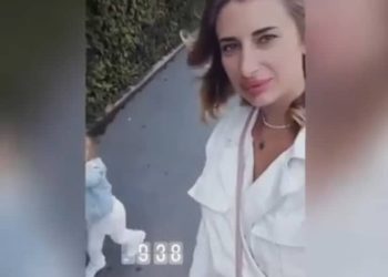 დედა-შვილი ვინიცაში 1.5 საათით ადრე, სანამ დაბომბვაში მოყვებოდნენ ( ვიდეო)