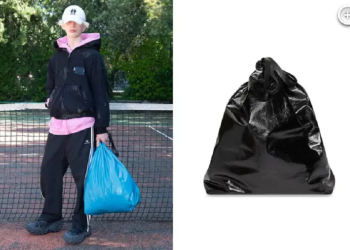 ნახეთ, რა ღირს Balenciaga-ს ნაგვის პარკებით ინსპირირებული ჩანთა