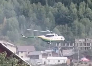 მესტიაში ხანძრის ქრობის პროცესში ავიაციამ მუშაობა დილიდან განაახლა