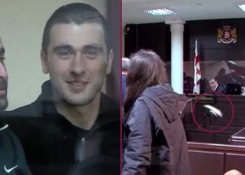 პირს, რომელმაც მცხეთის სასამართლოში პროკურორებს ბოტასი ესროლა 1 წლით პატიმრობა შეეფარდა