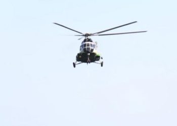 თეთნულდზე ჩარჩენილი ტურისტების სამაშველო ოპერაციაში ვერტმფრენი ჩაერთო