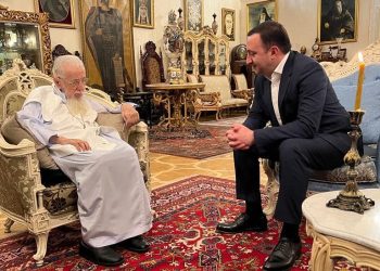 ირაკლი ღარიბაშვილი პატრიარქს შეხვდა