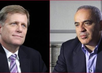 “ივანიშვილმა უნდა იცოდეს, რომ მასაც დაეკისრება სანქციები, თუ არ შეწყვეტს პუტინის ბარბაროსული შეჭრის მხარდაჭერას“ – კასპაროვისა და მაკფოლის წერილი