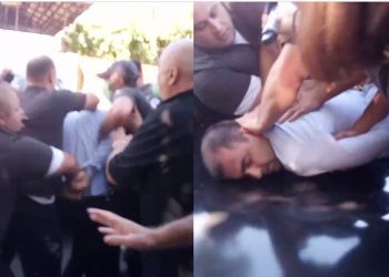 “კახა კუკავაც დააკავეს… თავი არტყმევინეს მანქანაზე, ამათი სისტემის დედა მოვ@@ან” – ვიდეო